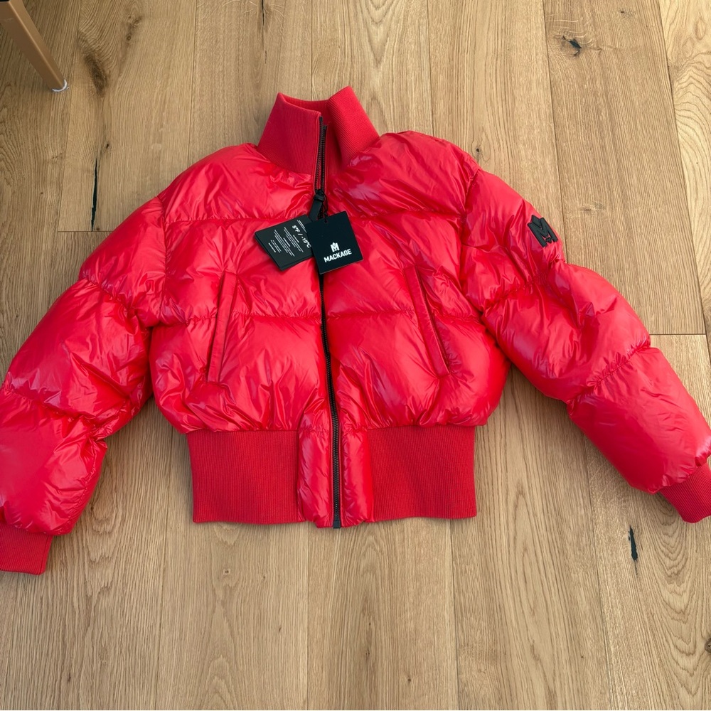 Mackage Red Reagan Puffer Jacket